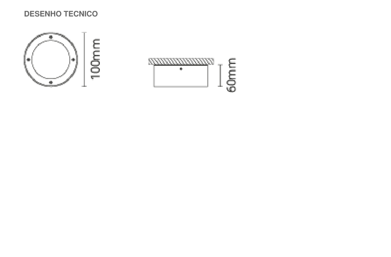 Carregue imagem no visualizador da galeriaLuminária Saliente de Teto para Exterior Tromilux
