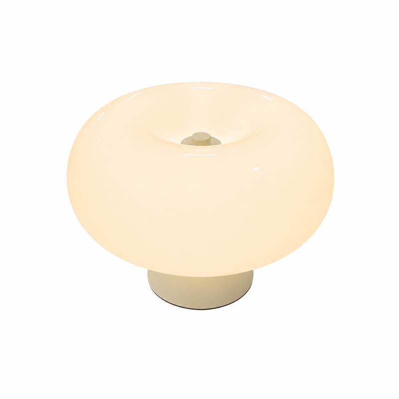 Carregue imagem no visualizador da galeriaCandeeiro de Mesa em Vidro Bege MALTI NORDLUX
