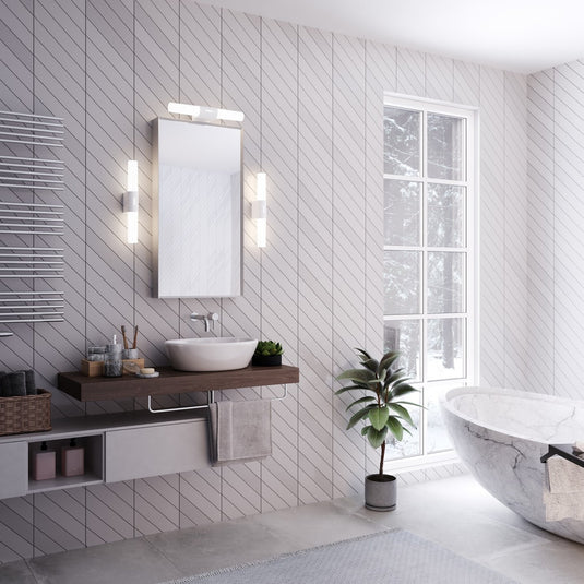 Aplique de Parede Branco Helva Double Basic NORDLUX