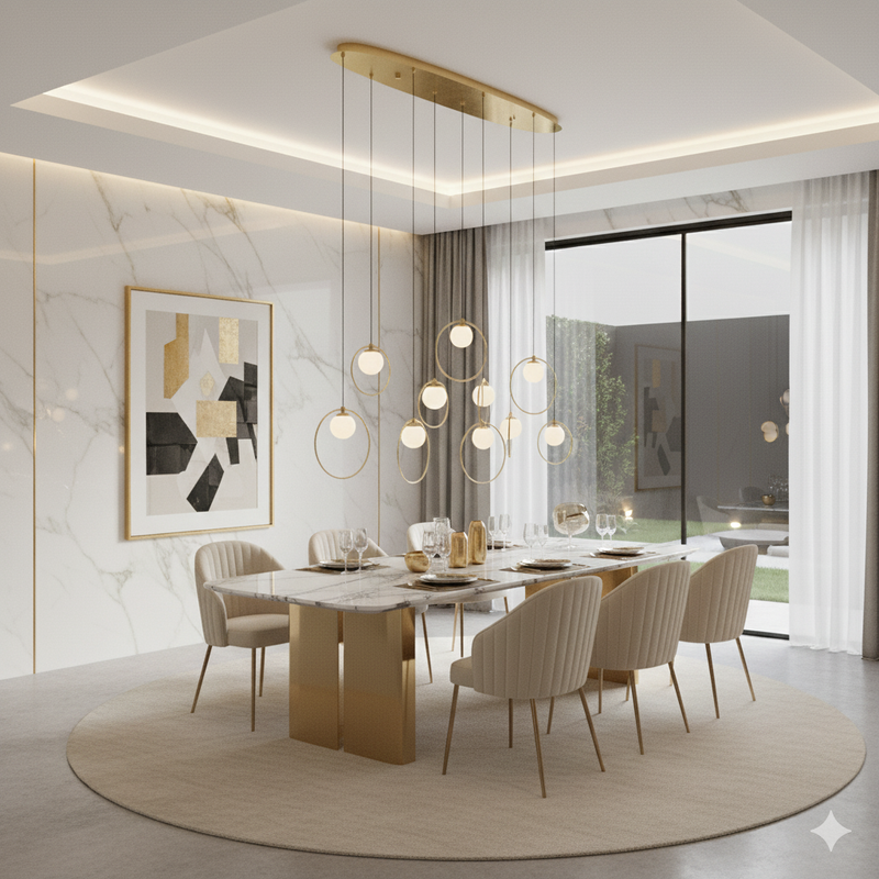 Load image into Gallery viewer, Candeeiro de teto dourado Portocolom - Eglo
