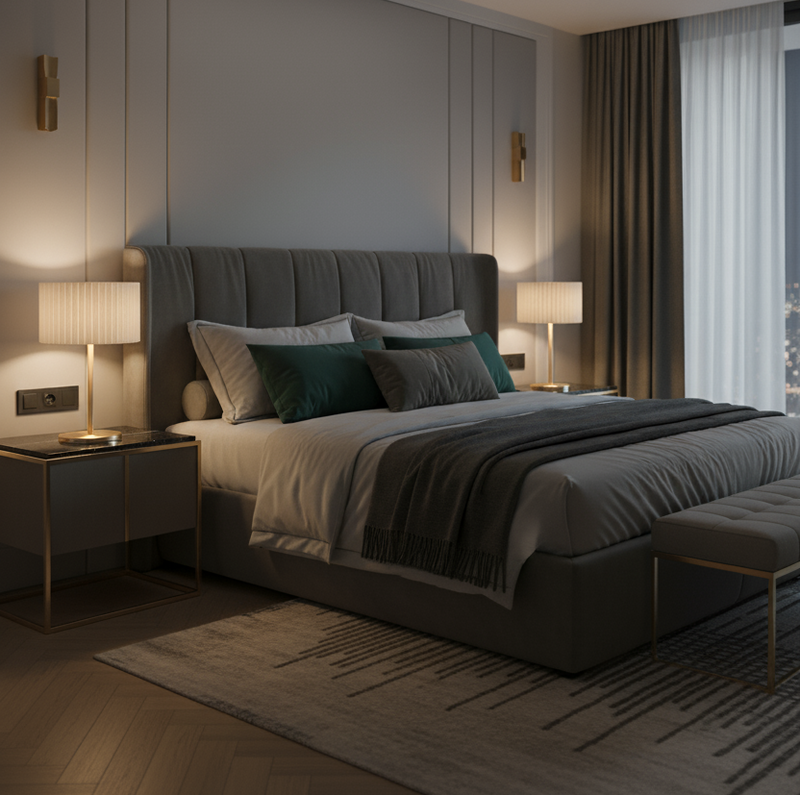 Carregue imagem no visualizador da galeriaCandeeiro de Mesa Eglo Tamaresco Branco 39766
