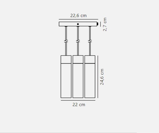 Carregue imagem no visualizador da galeriaCandeeiro suspenso preto Tilo 3 - Nordlux
