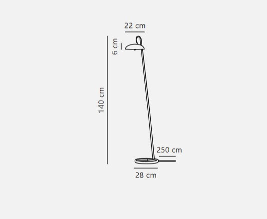 Nordlux Versale vloerlamp wit 2220064001