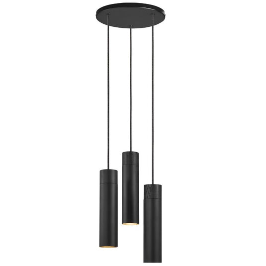 Candeeiro suspenso preto Tilo 3 - Nordlux