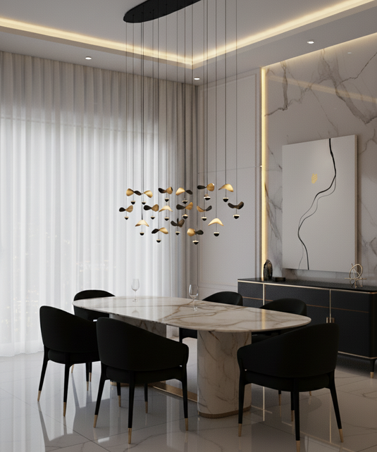 Candeeiro de teto luxuoso, Dracera - Eglo