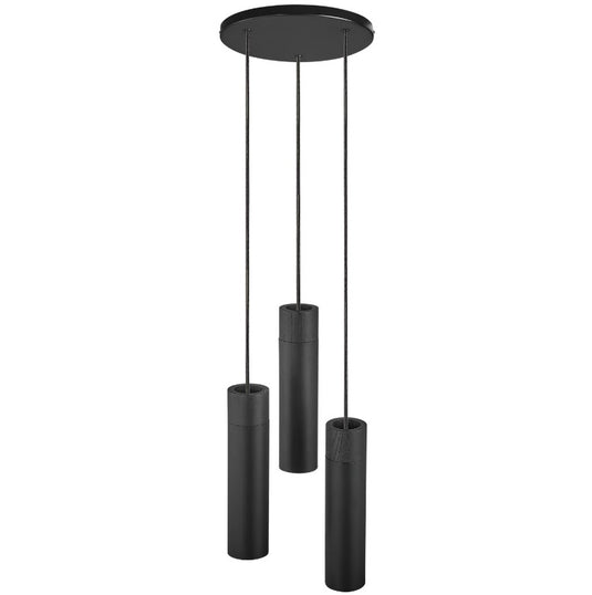 Candeeiro suspenso preto Tilo 3 - Nordlux