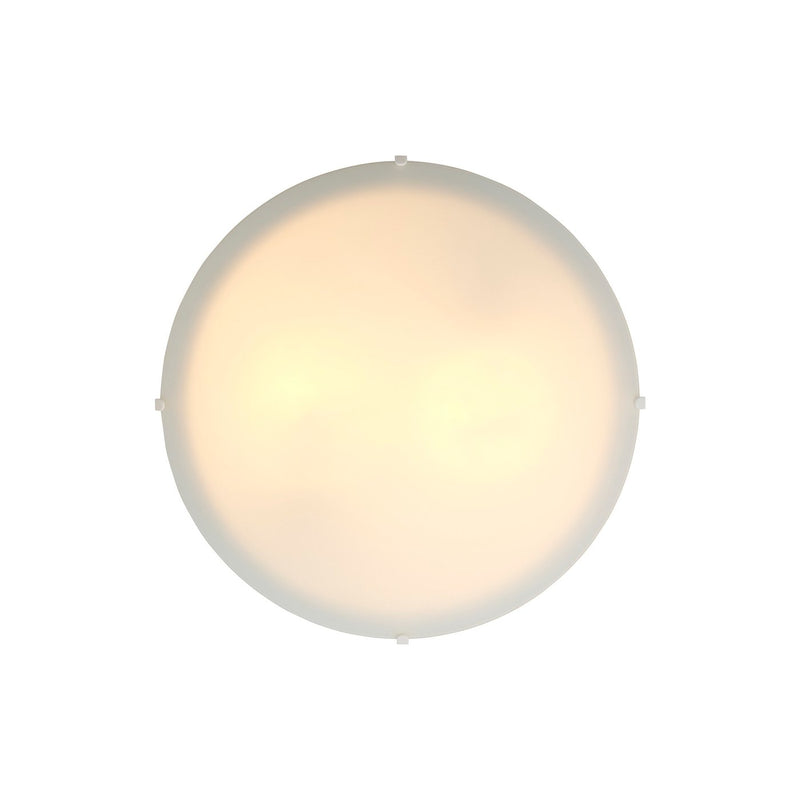 Chargez l'image dans la visionneuse de la galerie, Candeeiro de Teto Clássico com Abajur de Vidro Branco Opal Standard NORDLUX
