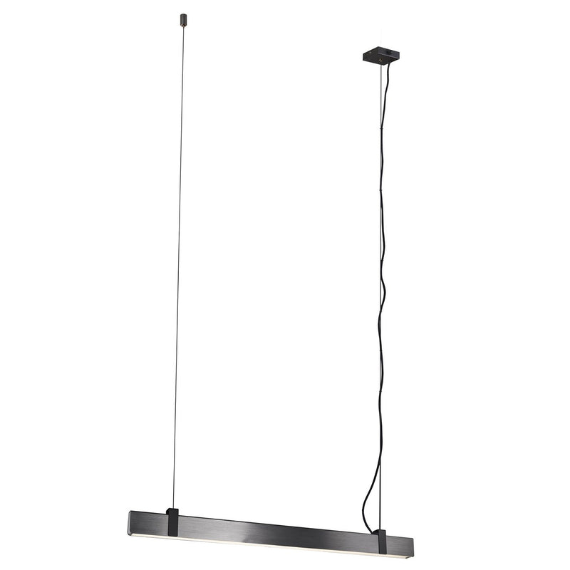 Chargez l'image dans la visionneuse de la galerie, Candeeiro de Teto Suspenso Industrial em Aço Escuro Lilt NORDLUX
