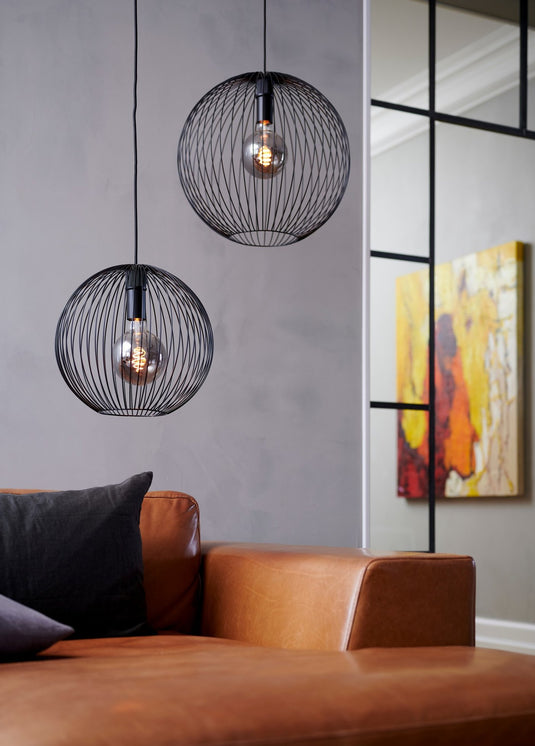 Candeeiro Suspenso Preto BERONI NORDLUX