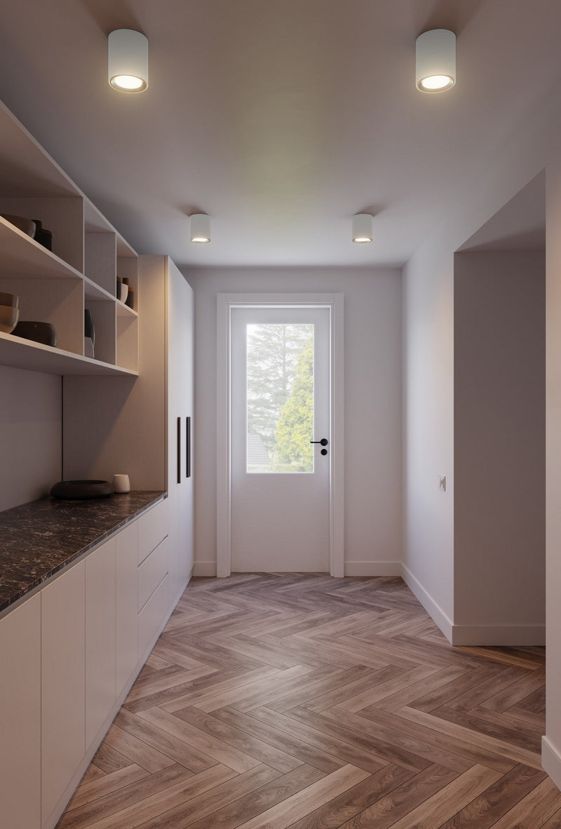 Carregue imagem no visualizador da galeriaCandeeiro de Teto Longo Branco LANDON NORDLUX
