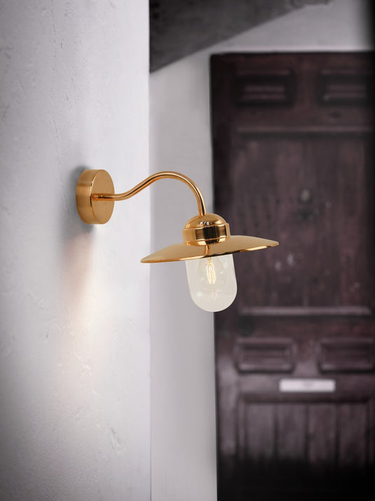 Aplique de Parede Exterior em Cobre Luxembourg NORDLUX