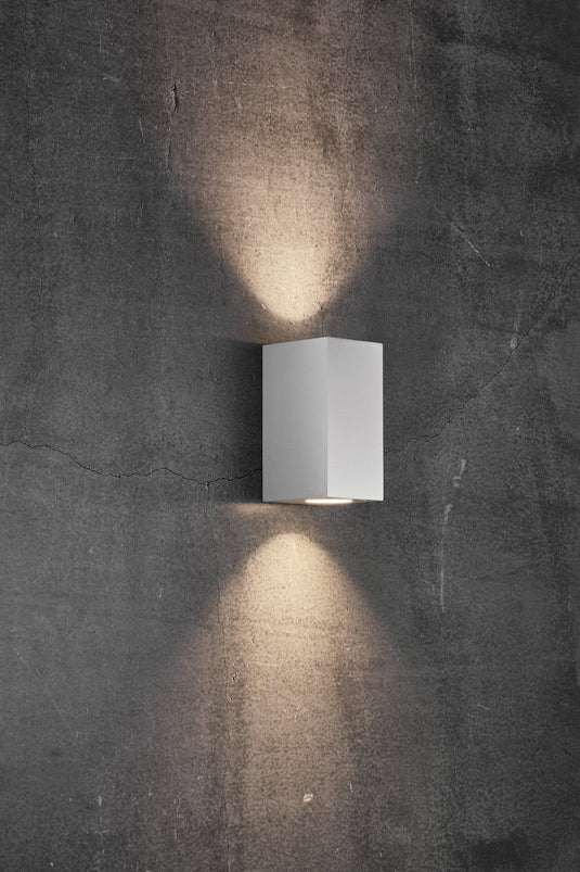 Aplique de Parede Branco Canto Maxi Kubi 2 NORDLUX
