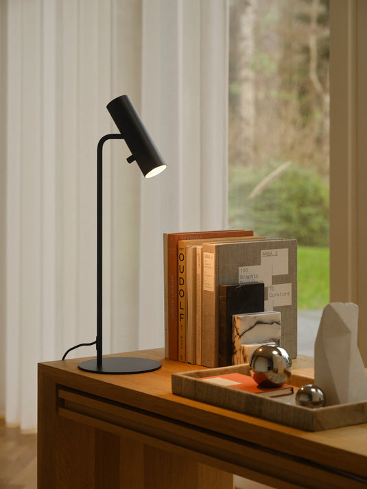 Candeeiro de Mesa Preto MIB 6 NORDLUX