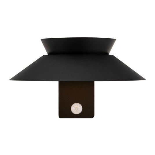 Aplique Solar de Parede Preto JUSTINA NORDLUX