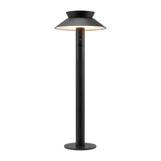 Luz de Jardim Solar com Sensor de Movimento Preto JUSTINA NORDLUX