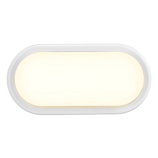 Aplique de Parede e Teto Exterior Branco CUBA NORDLUX