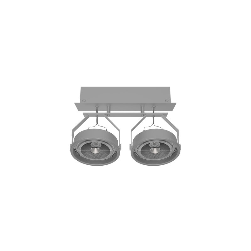 Carregue imagem no visualizador da galeriaLuminária saliente de teto em chapa de aço galvanizado Tromilux
