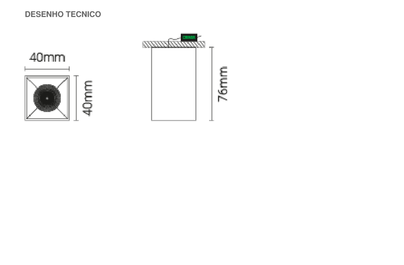 Load image into Gallery viewer, Luminária Saliente de Alumínio para Teto Tromilux
