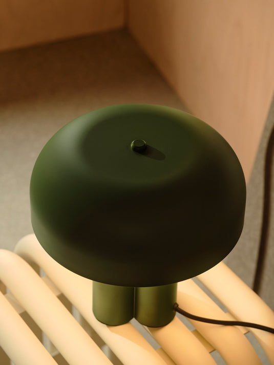 Candeeiro de Mesa Minimalista Verde Escuro Sandro NORDLUX