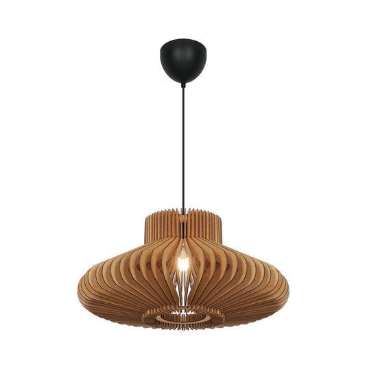 Candeeiro de Teto Suspenso em Madeira Natural MANAGO NORDLUX