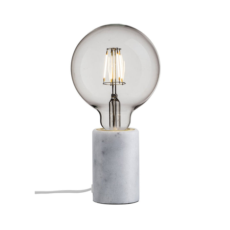 Carregue imagem no visualizador da galeriaCandeeiro de Mesa em Mármore Branco SIV NORDLUX
