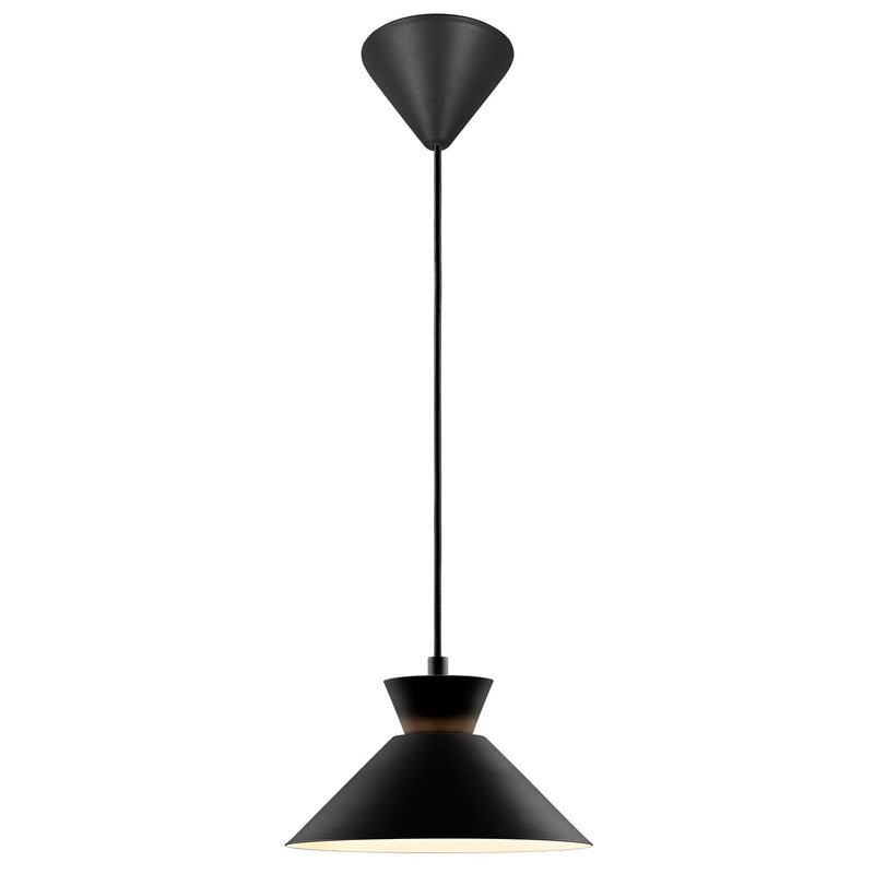 Carregue imagem no visualizador da galeriaCandeeiro Suspenso Preto DIAL 25 NORDLUX
