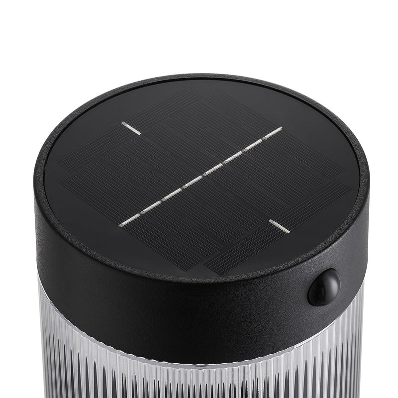 Chargez l'image dans la visionneuse de la galerie, Candeeiro Solar Exterior Preto COUPAR NORDLUX
