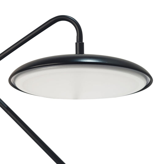 Candeeiro de Mesa Preto Minimalista com Cabeça Inclinável Artist NORDLUX