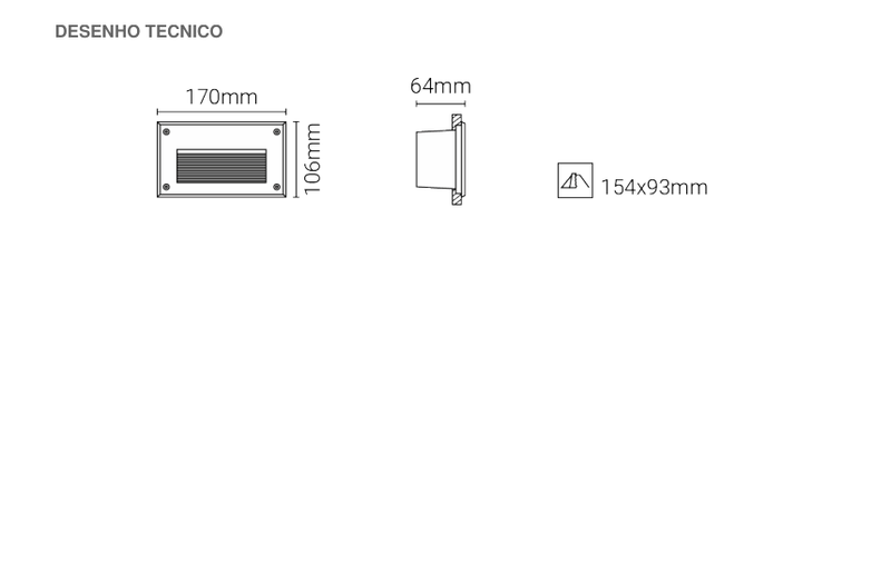 Load image into Gallery viewer, Luminária de Encastrar de Parede para Exterior Tromilux
