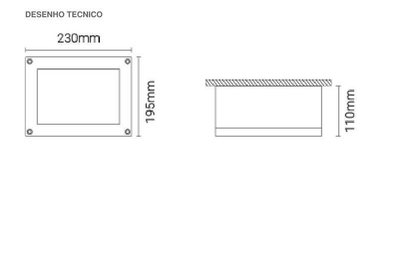 Load image into Gallery viewer, Luminária Saliente para Exterior em Alumínio Tromilux
