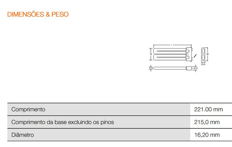 Cargue la imagen en el visor de la galería, Lâmpada Fluorescente Dulux F Plus 2G10 4PINOS 36W/840 - Osram
