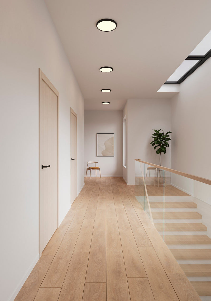 Carregue imagem no visualizador da galeriaCandeeiro de Teto Preto Oja Smart 29 NORDLUX
