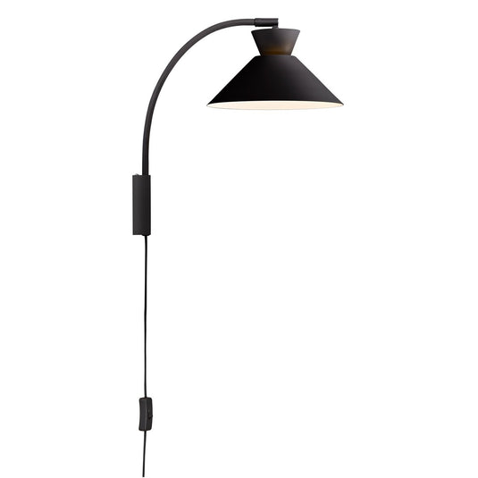 Aplique de Parede Preto DIAL NORDLUX
