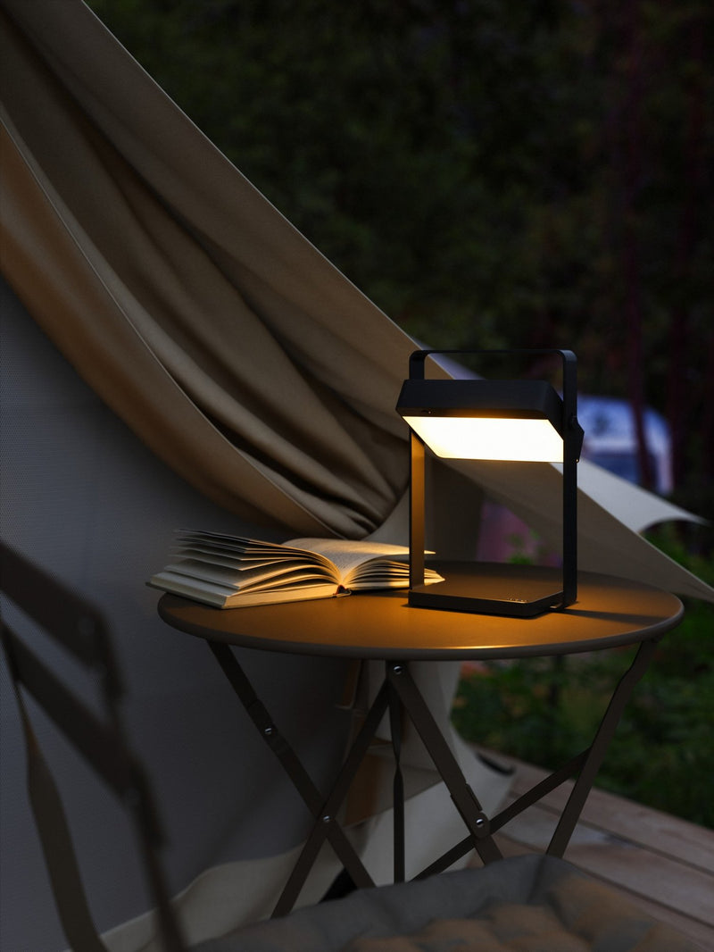 Cargue la imagen en el visor de la galería, Candeeiro Solar Exterior Preto SAULIO NORDLUX
