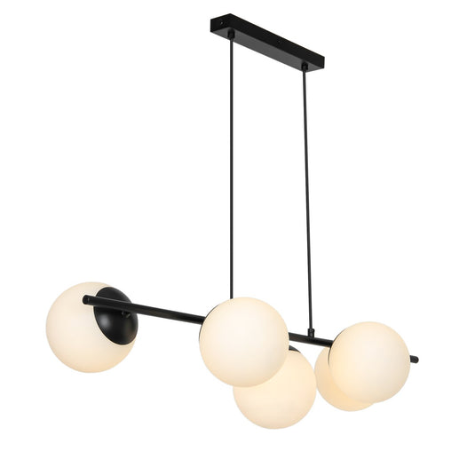5-spot Pendant Black Lilly NORDLUX