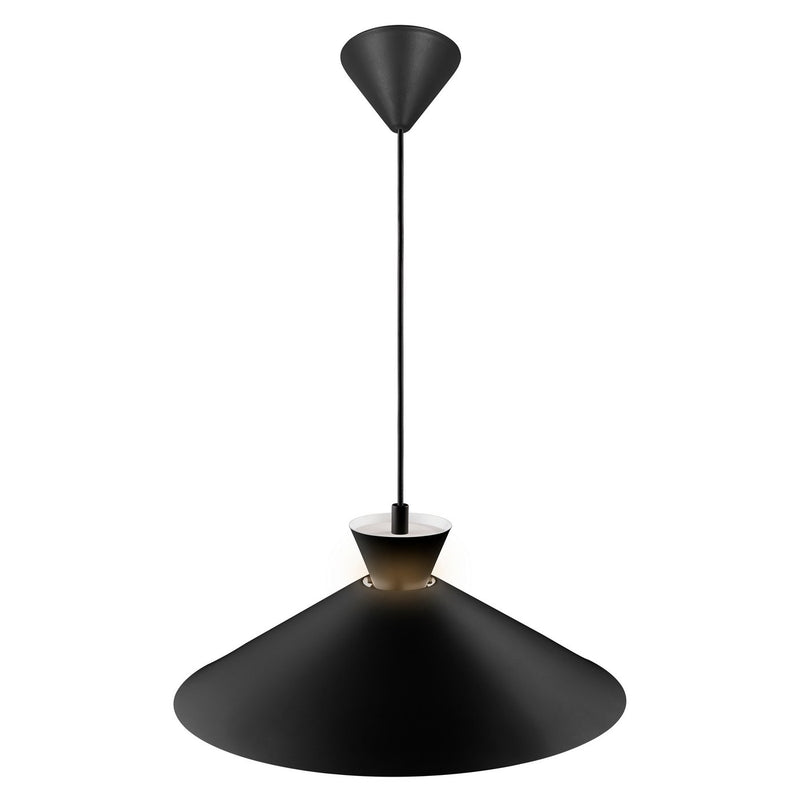 Carregue imagem no visualizador da galeriaCandeeiro Suspenso Preto DIAL 45 NORDLUX
