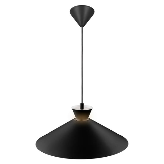 Candeeiro Suspenso Preto DIAL 45 NORDLUX