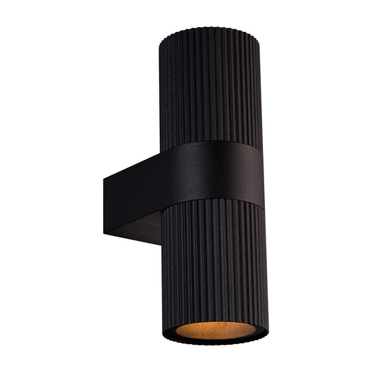 Wall Light Black with Rippled Surface KYKLOP NORDLUX