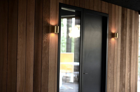 Aplique de Parede Exterior em Latão com LED Integrado Canto 2 NORDLUX