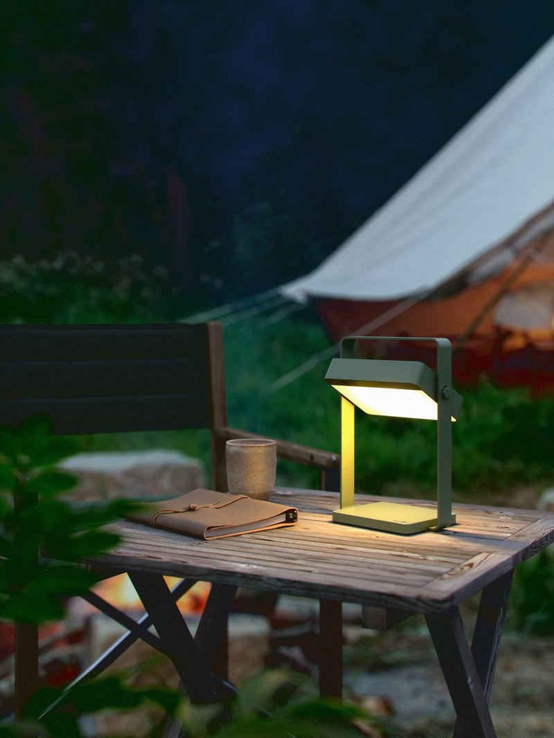 Chargez l'image dans la visionneuse de la galerie, Candeeiro Exterior com Bateria Solar Verde Olive SAULIO NORDLUX
