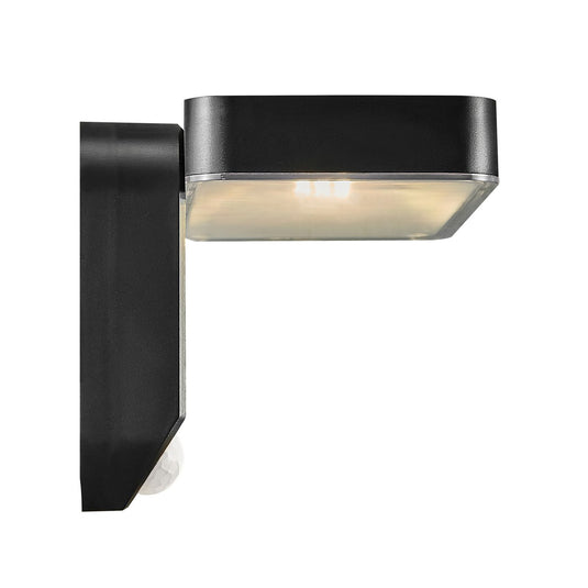 Candeeiro de Parede Solar Preto RICA NORDLUX