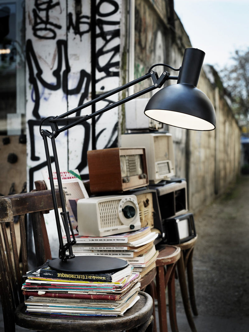 Carregue imagem no visualizador da galeriaCandeeiro de Mesa Preto ARKI NORDLUX
