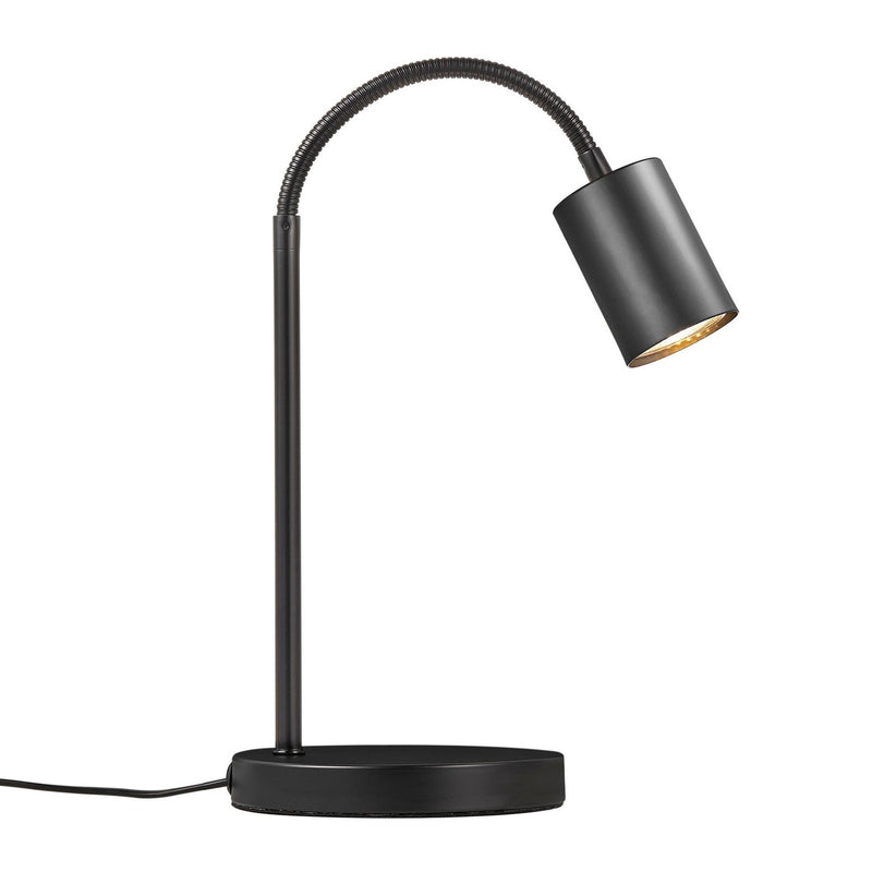 Carregue imagem no visualizador da galeriaCandeeiro de Mesa Preto Ajustável EXPLORE NORDLUX
