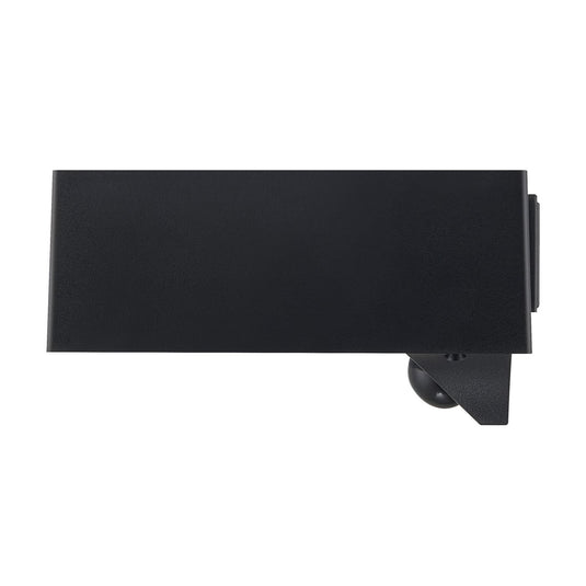 Aplique de Parede Solar Preto com Sensor de Movimento MONAY NORDLUX