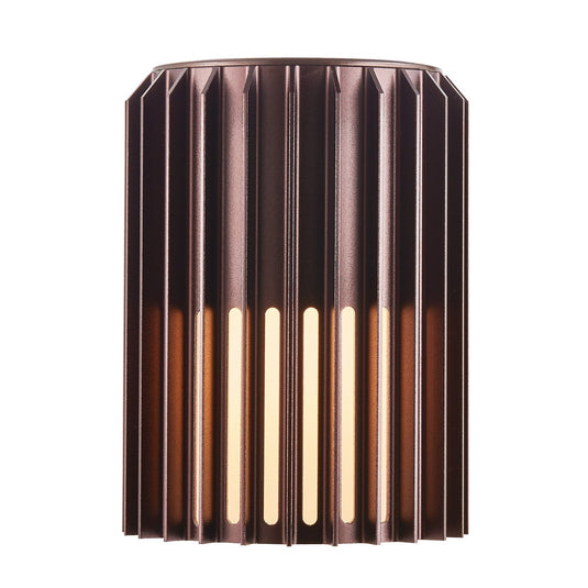 Aplique de Parede Exterior em Alumínio Seaside Brown ALUDRA NORDLUX