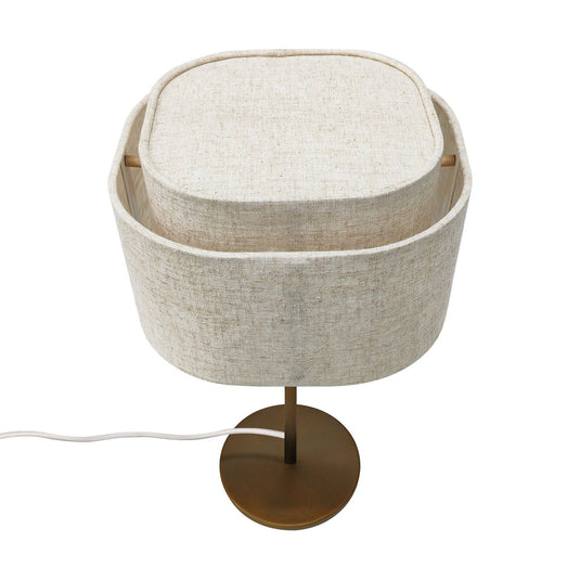Candeeiro de Mesa Bege Takai NORDLUX
