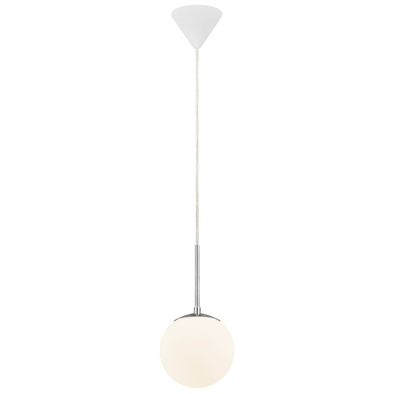 Carregue imagem no visualizador da galeriaCandeeiro Suspenso Moderno com Vidro Opalino Branco CAFE NORDLUX
