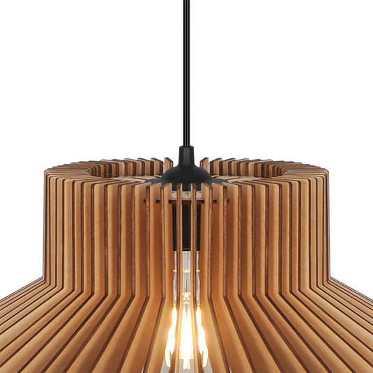 Candeeiro de Teto Suspenso em Madeira Natural MANAGO NORDLUX