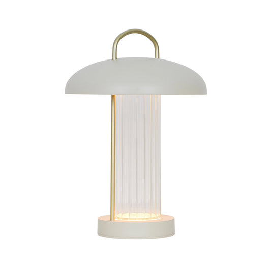 Candeeiro de Mesa Portátil Bege MIRANO NORDLUX