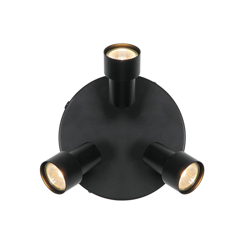 Carregue imagem no visualizador da galeriaCandeeiro de Teto Minimalista Preto BOSTON NORDLUX
